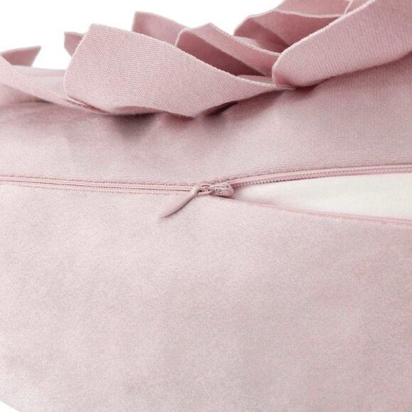 3D Flower Handmade Throw Pillow Covers Decorative Cushion Covers Soft Velvet Pil - Picture 8 of 9